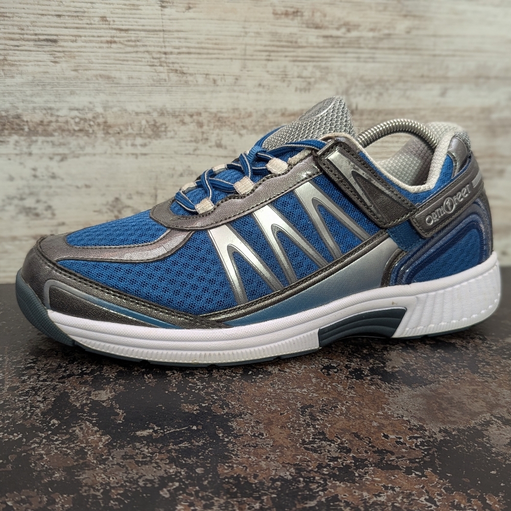 Mens Orthofeet Biofit Sprint Walking Shoes Sz 8 Used 674 Orthopedic 